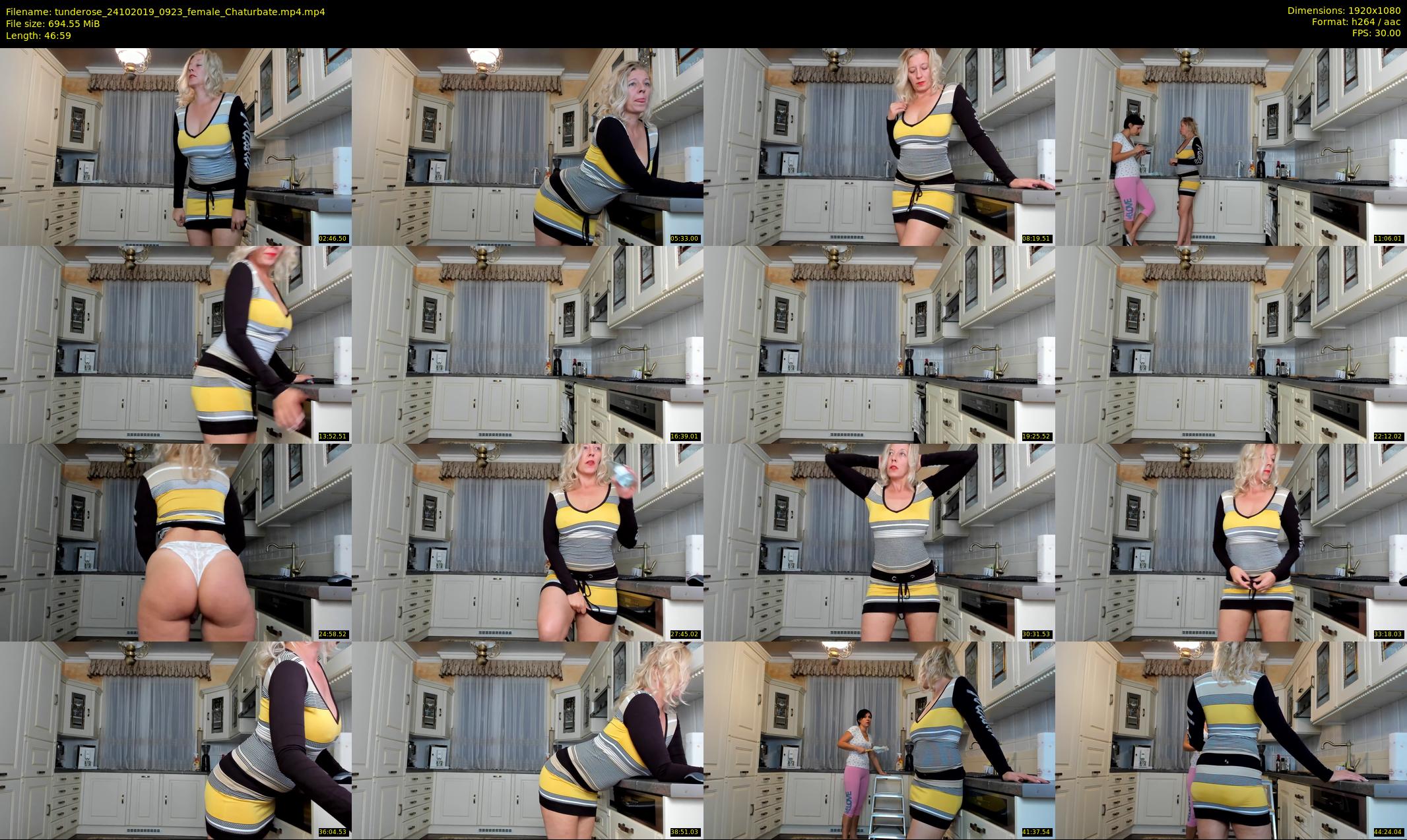 tunderose — 47 minute Chaturbate female cam show recording, 1080p, Oct 24, 2019