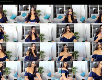 zoeliiv — 15 minute Chaturbate female cam show recording, 4K, Oct 25, 2019