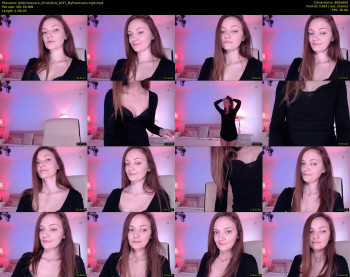 AddictiveLara — 117 minute MyFreeCams cam show recording, 480p, Oct 25, 2019