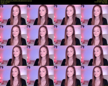 AddictiveLara — 22 minute MyFreeCams cam show recording, 480p, Oct 25, 2019