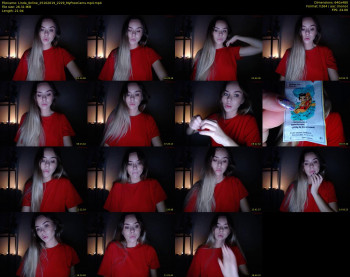 Linda_0nline — 22 minute MyFreeCams cam show recording, 480p, Oct 25, 2019