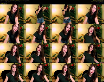 MiaRoony — 16 minute MyFreeCams cam show recording, SD, Oct 25, 2019