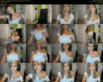 SensualBarbie — 41 minute MyFreeCams cam show recording, 480p, Oct 25, 2019