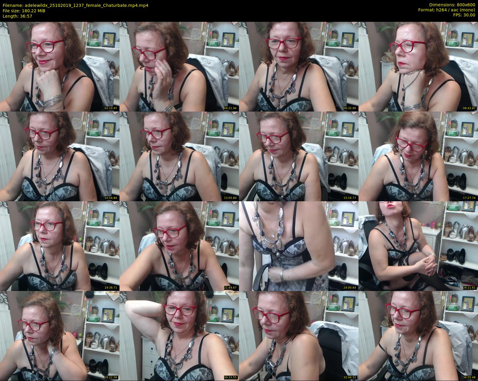adelewildx — 37 minute Chaturbate female cam show recording, 480p, Oct 25, 2019