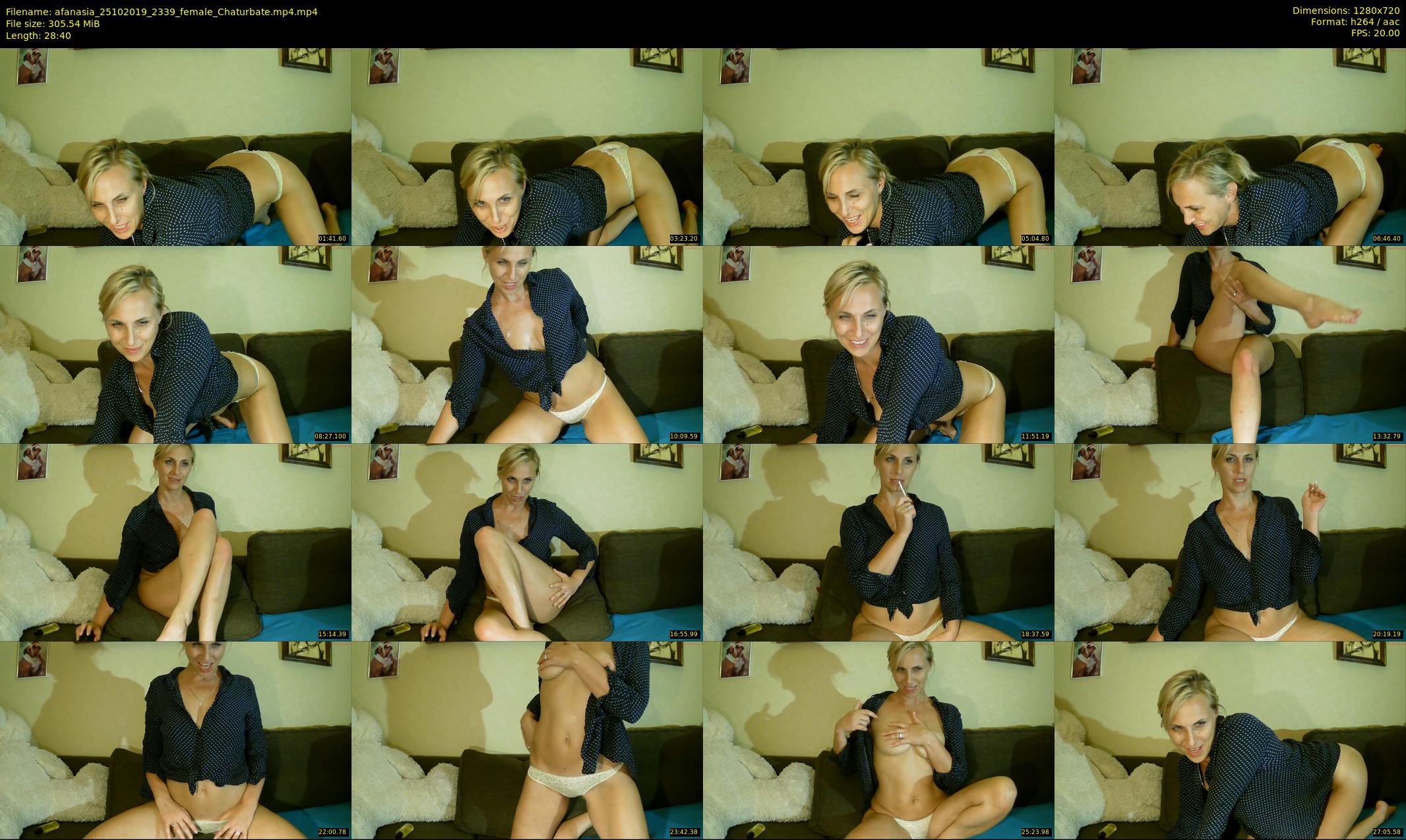 afanasia — 29 minute Chaturbate female cam show recording, 720p, Oct 25, 2019