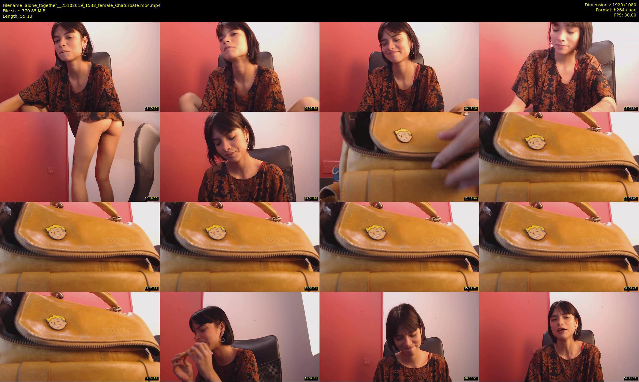 alone_together_ — 56 minute Chaturbate female cam show recording, 1080p, Oct 25, 2019