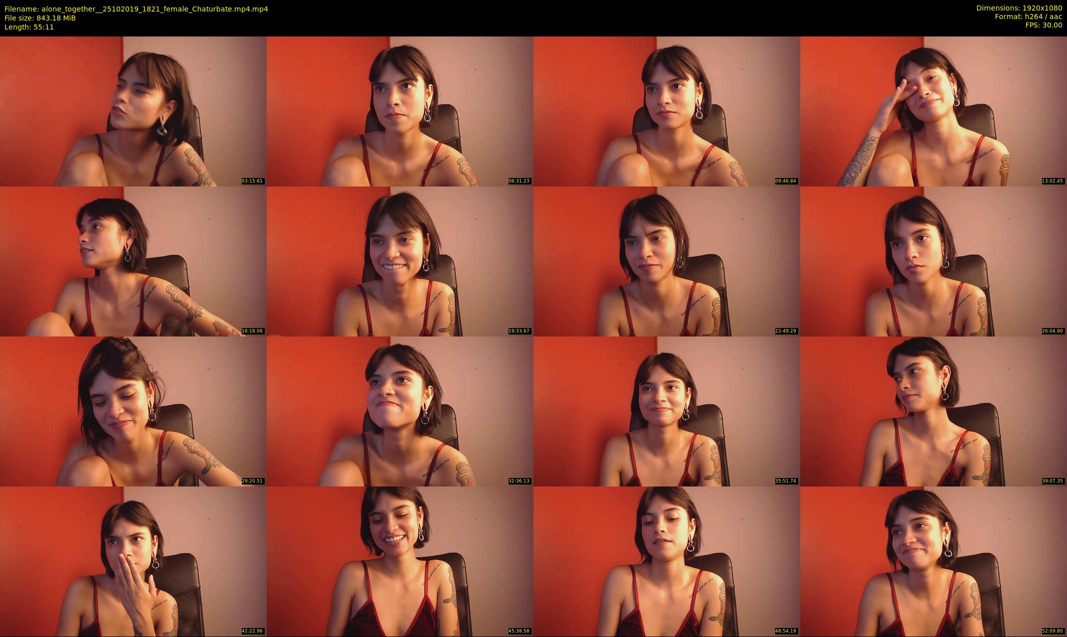 alone_together_ — 56 minute Chaturbate female cam show recording, 1080p, Oct 25, 2019