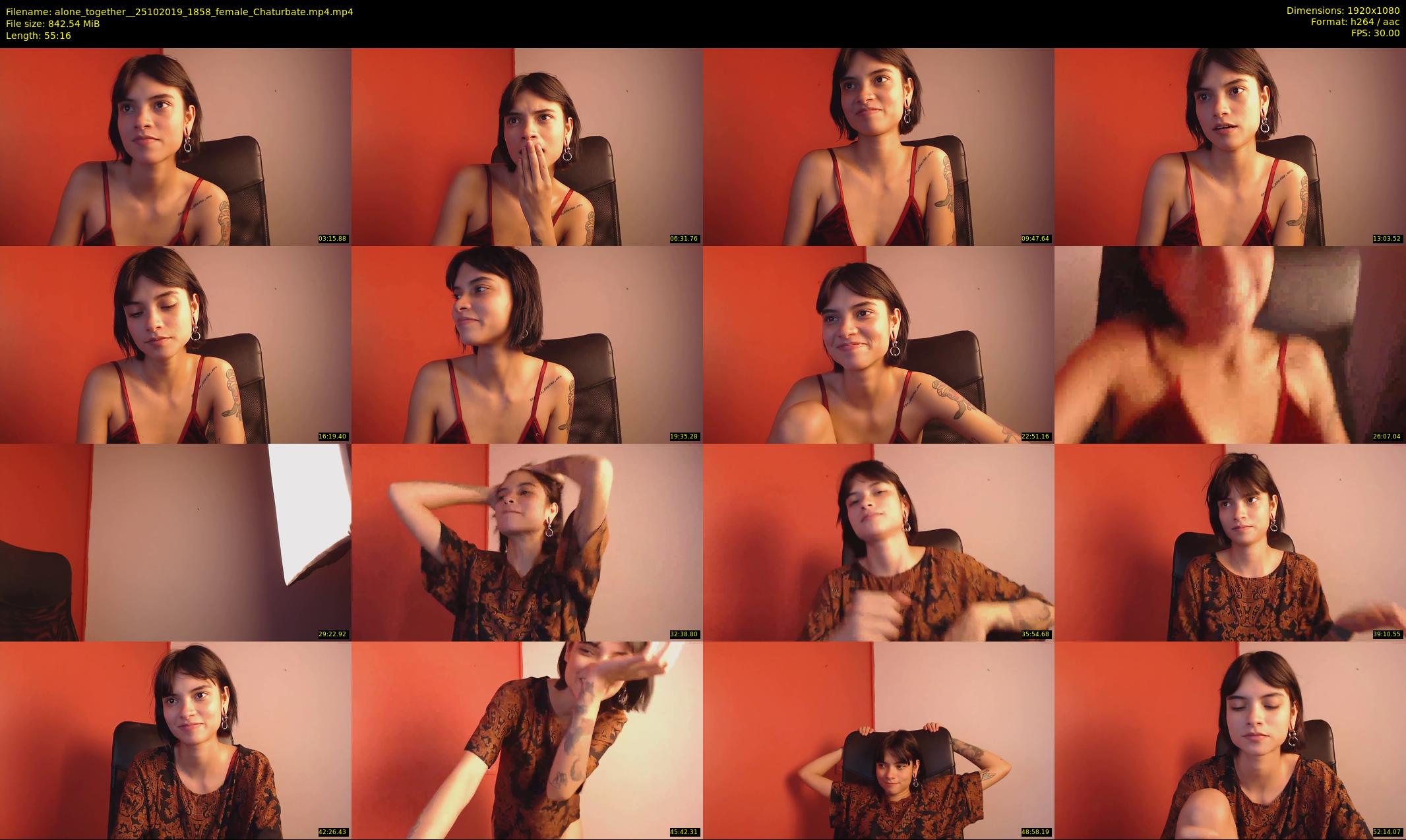 alone_together_ — 56 minute Chaturbate female cam show recording, 1080p, Oct 25, 2019