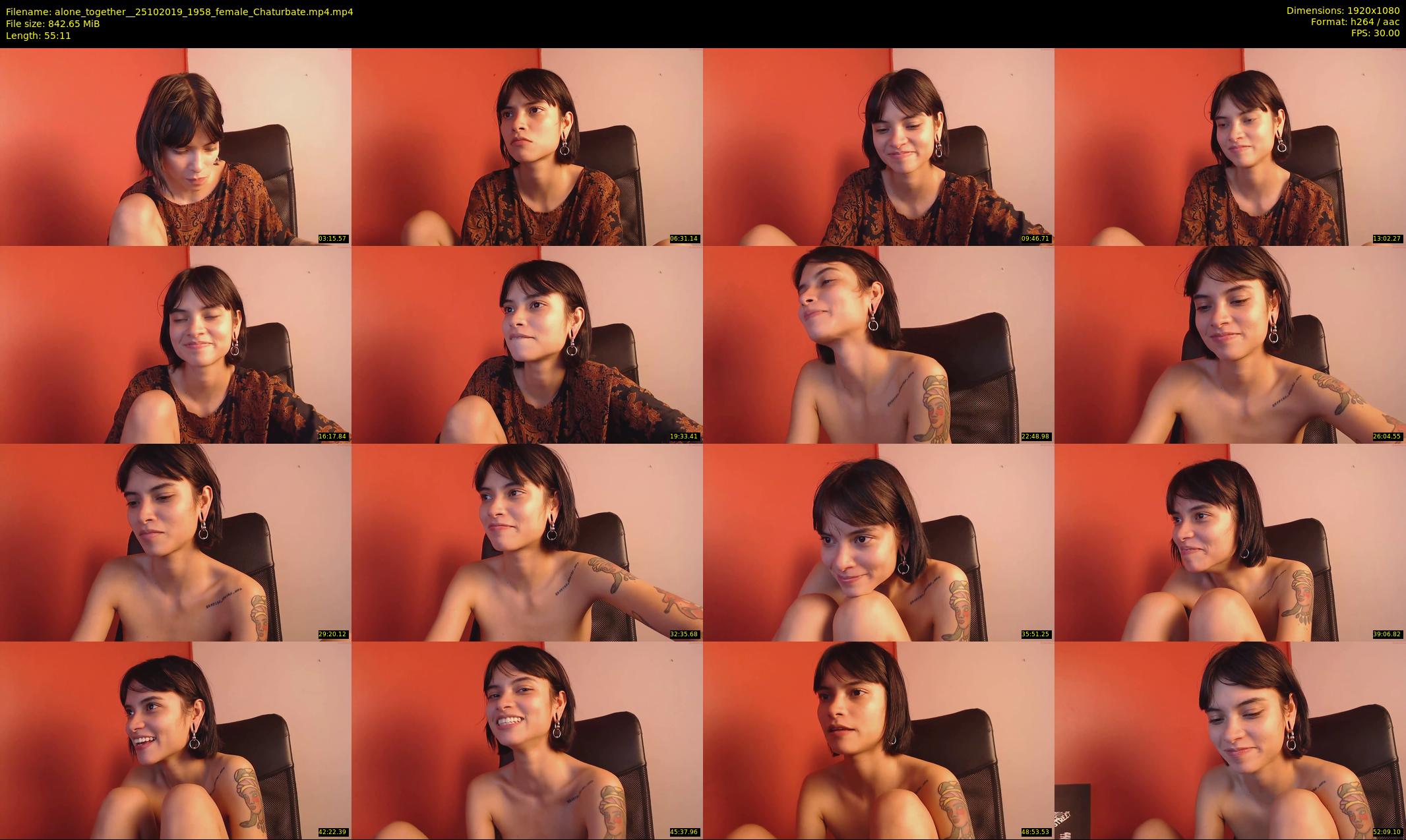 alone_together_ — 56 minute Chaturbate female cam show recording, 1080p, Oct 25, 2019