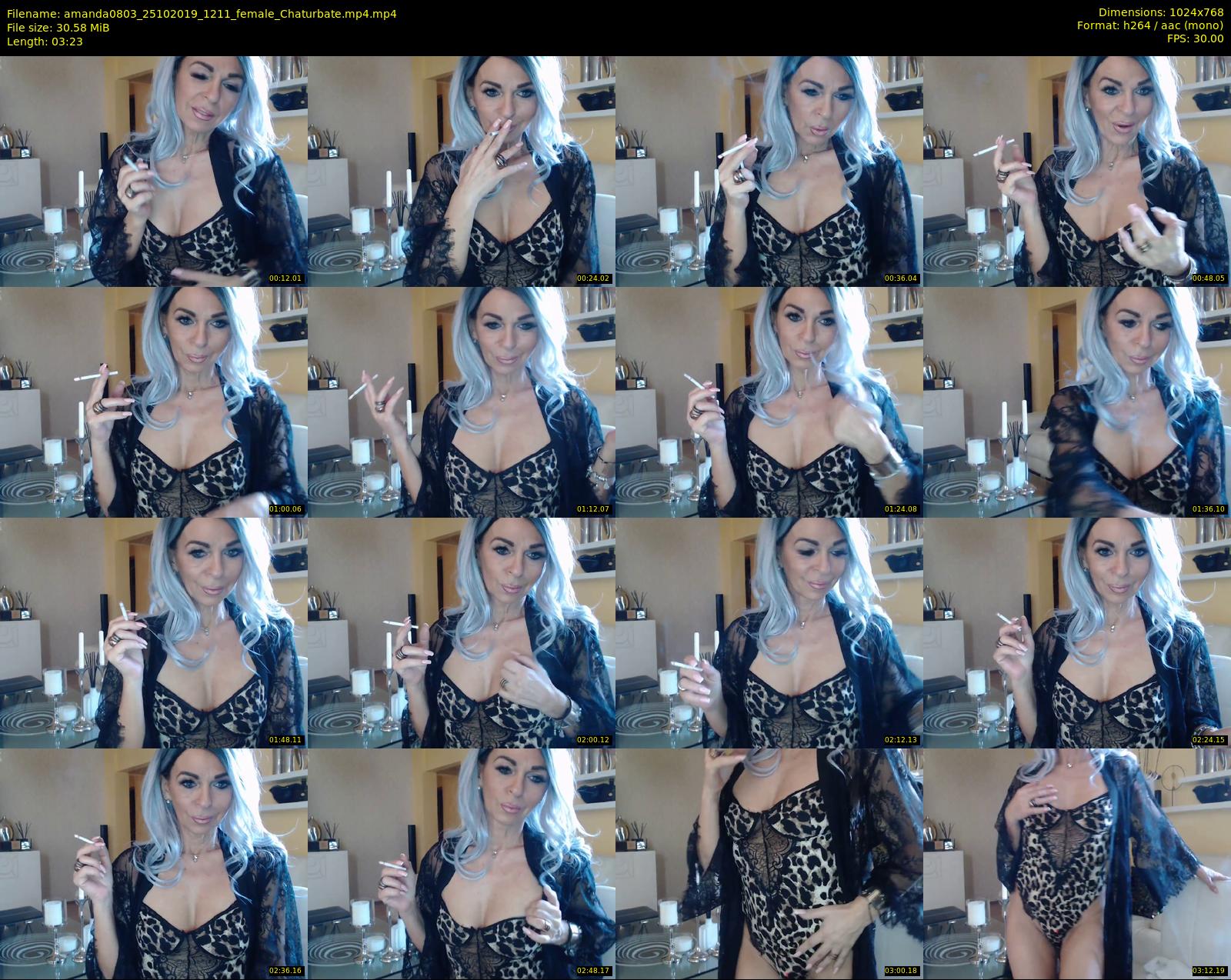 amanda0803 — 4 minute Chaturbate female cam show recording, 720p, Oct 25, 2019