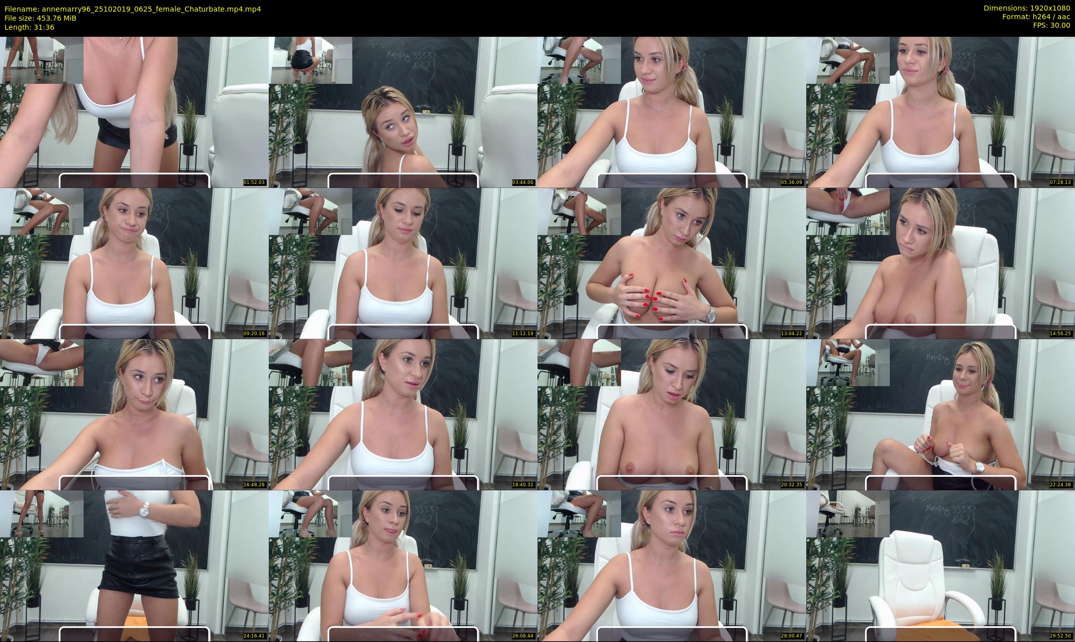 annemarry96 — 32 minute Chaturbate female cam show recording, 1080p, Oct 25, 2019