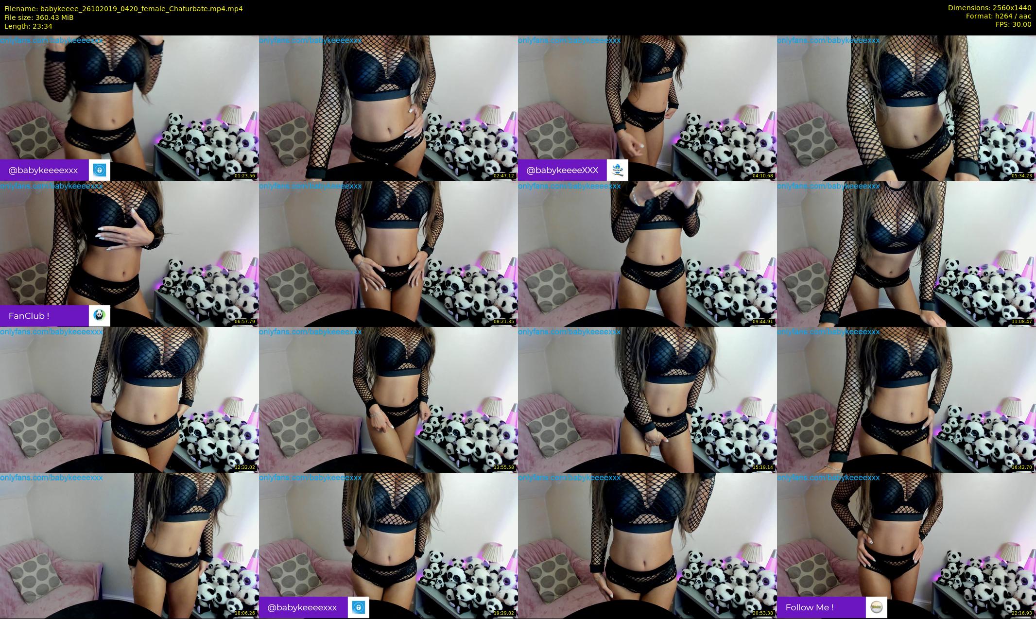 babykeeee — 24 minute Chaturbate female cam show recording, 1080p, Oct 26, 2019