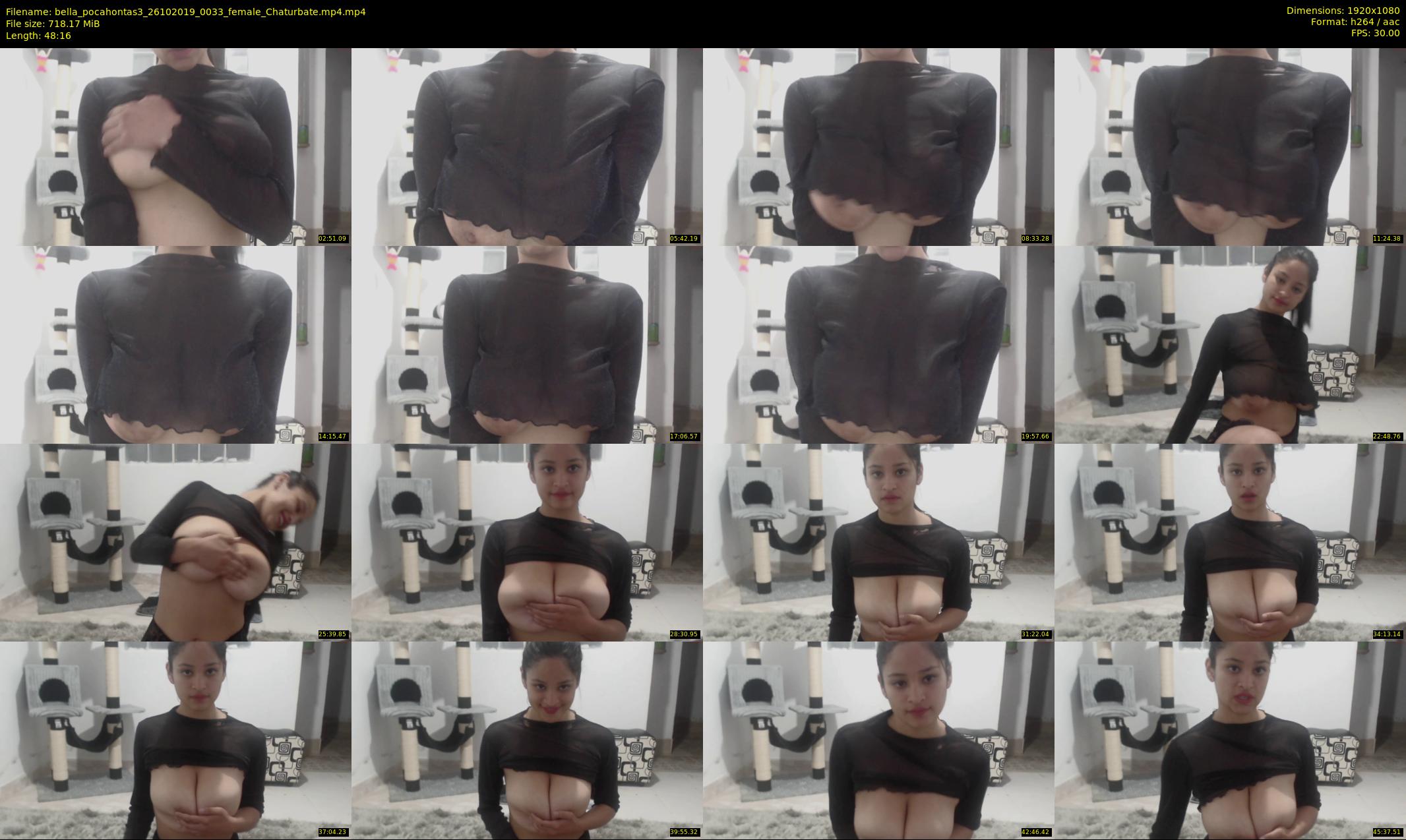 bella_pocahontas3 — 49 minute Chaturbate female cam show recording, 1080p, Oct 26, 2019
