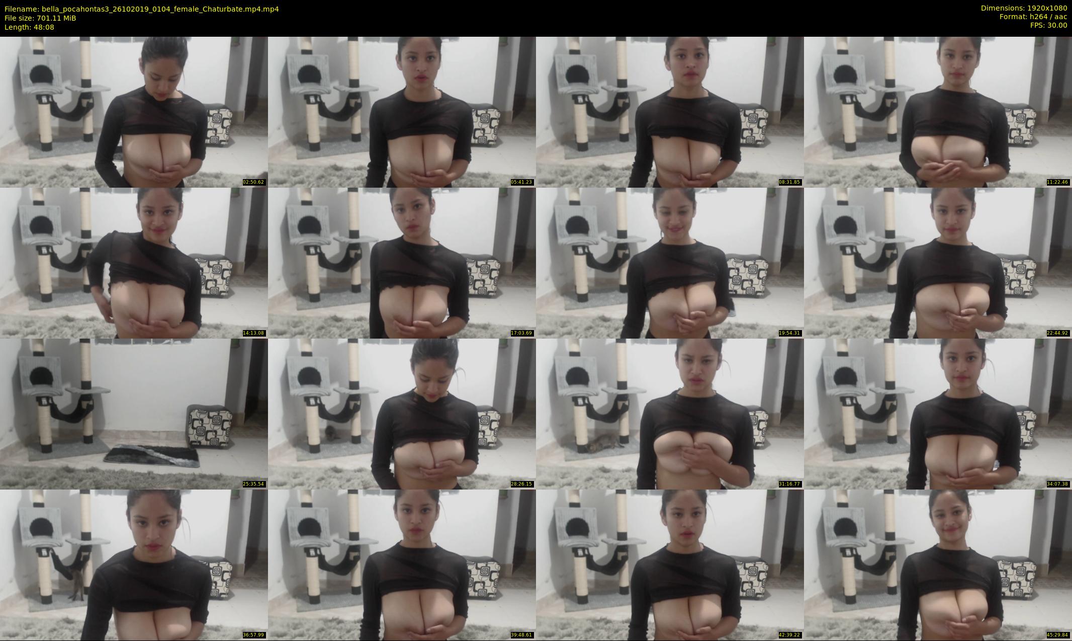 bella_pocahontas3 — 49 minute Chaturbate female cam show recording, 1080p, Oct 26, 2019