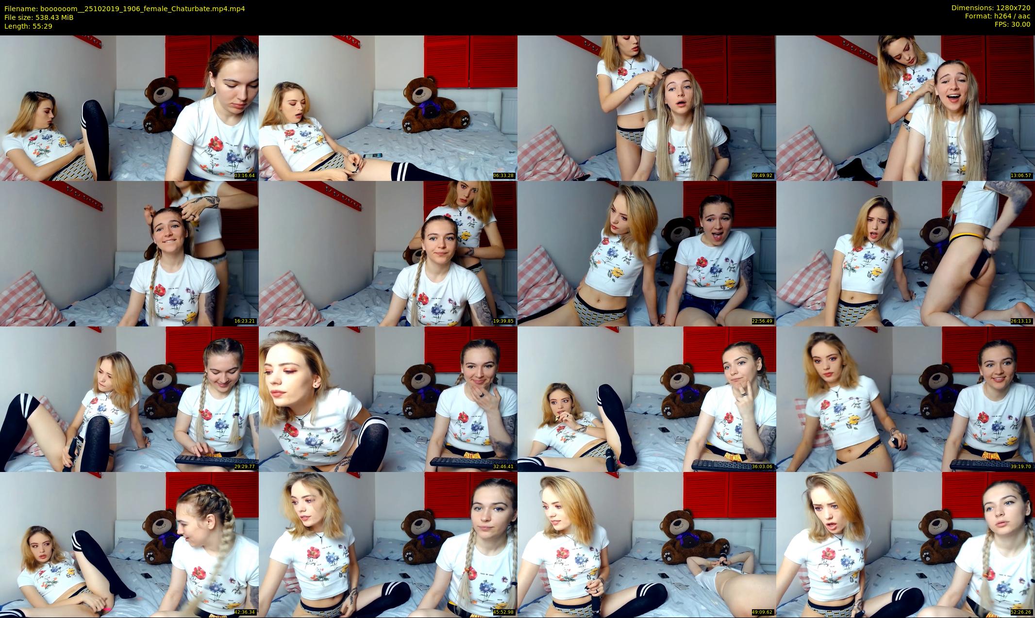 boooooom_ — 56 minute Chaturbate female cam show recording, 720p, Oct 25, 2019