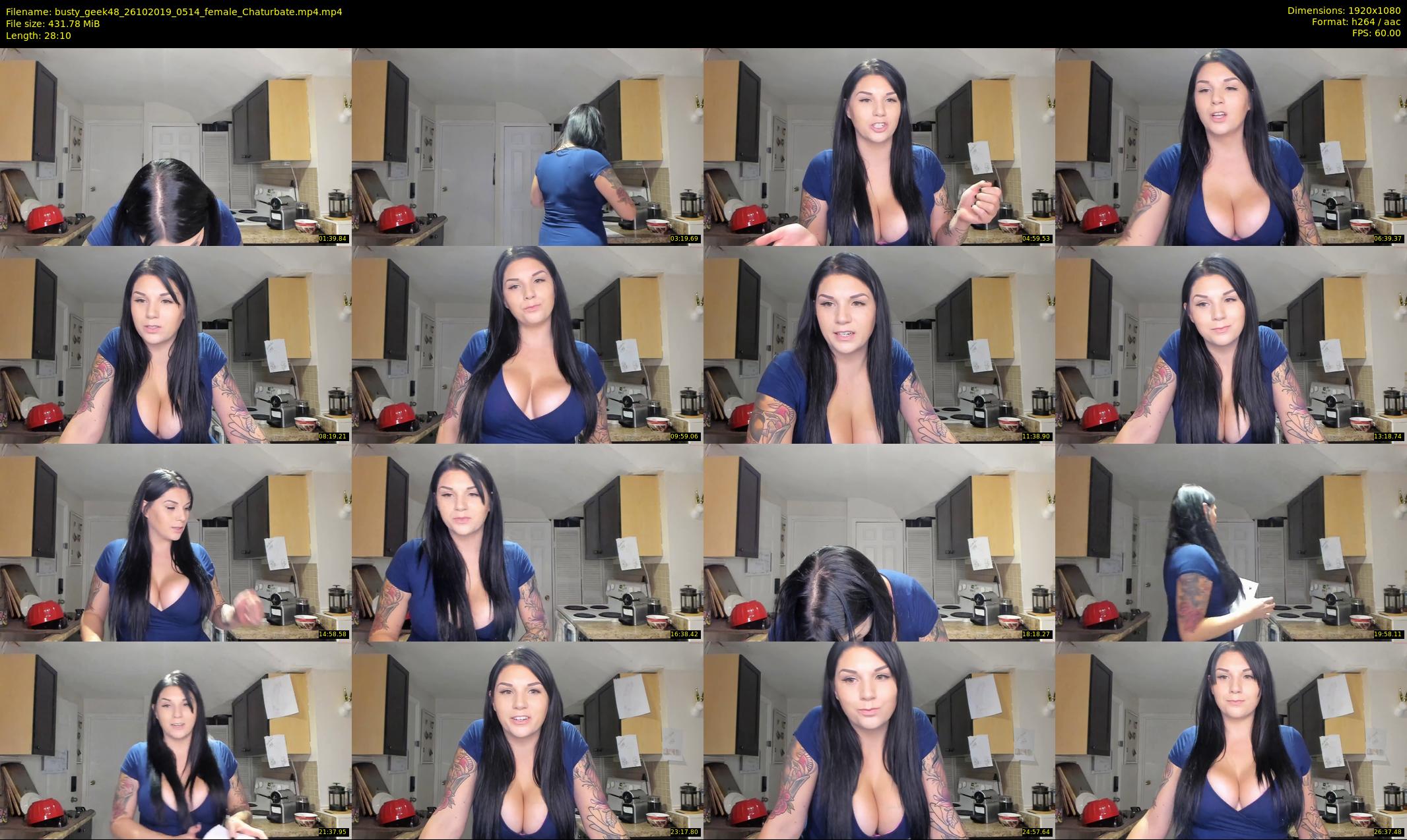 busty_geek48 — 29 minute Chaturbate female cam show recording, 1080p, Oct 26, 2019