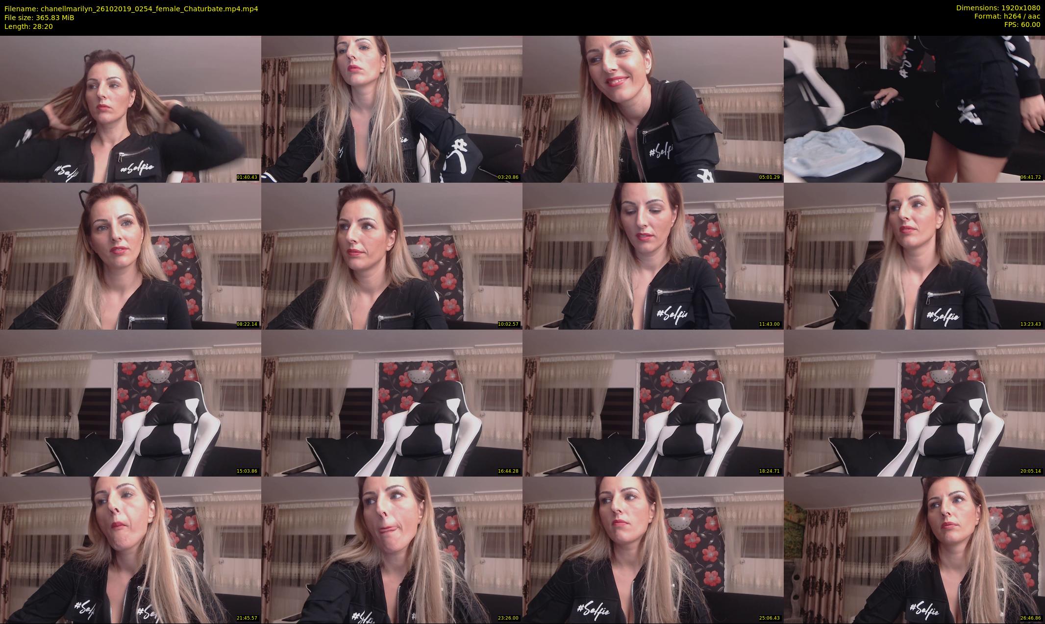 chanellmarilyn — 29 minute Chaturbate female cam show recording, 1080p, Oct 26, 2019