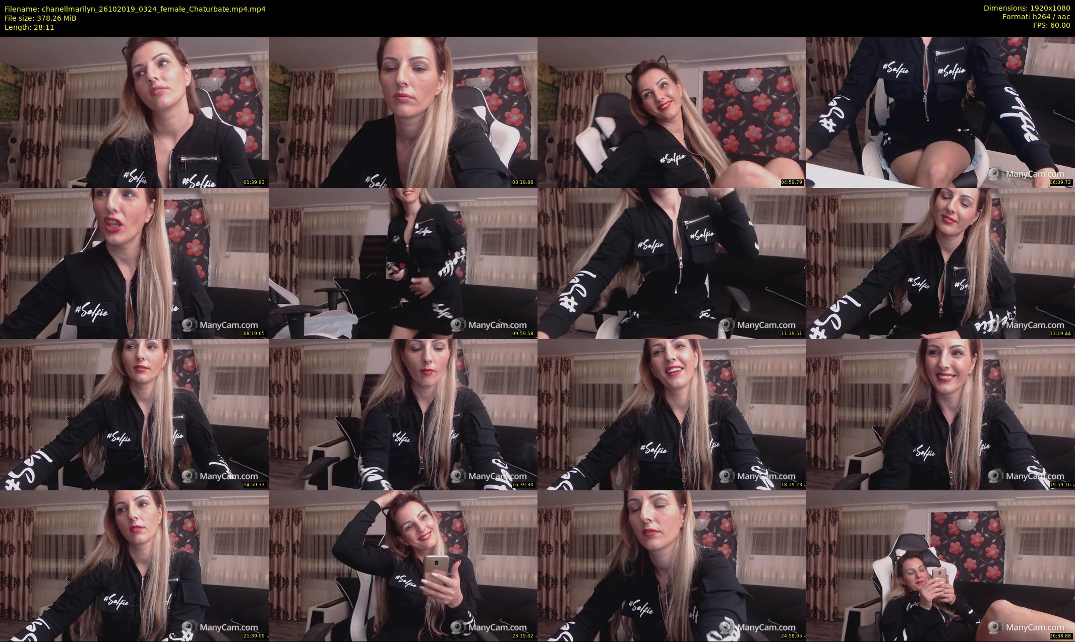 chanellmarilyn — 29 minute Chaturbate female cam show recording, 1080p, Oct 26, 2019