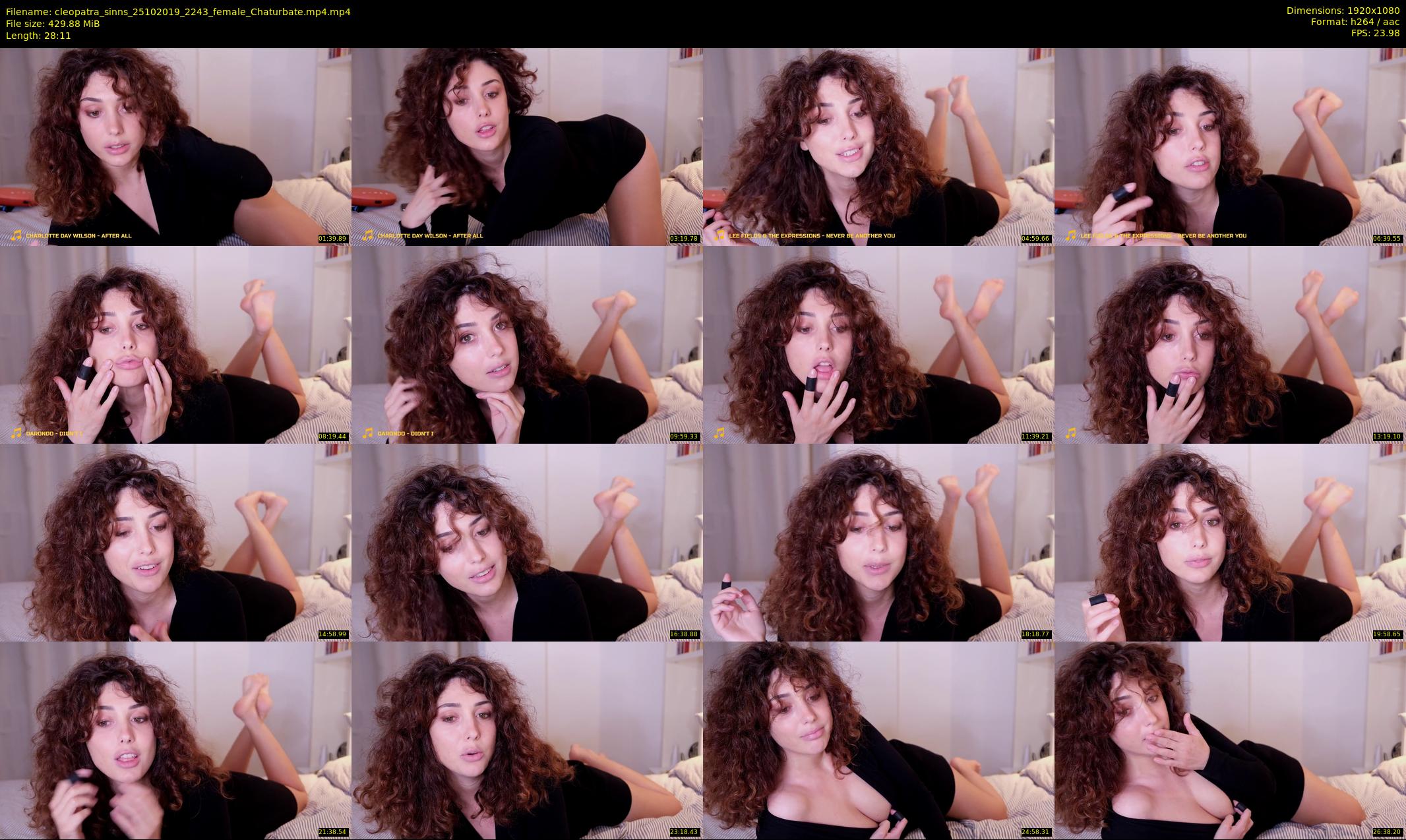 cleopatra_sinns — 29 minute Chaturbate female cam show recording, 1080p, Oct 25, 2019