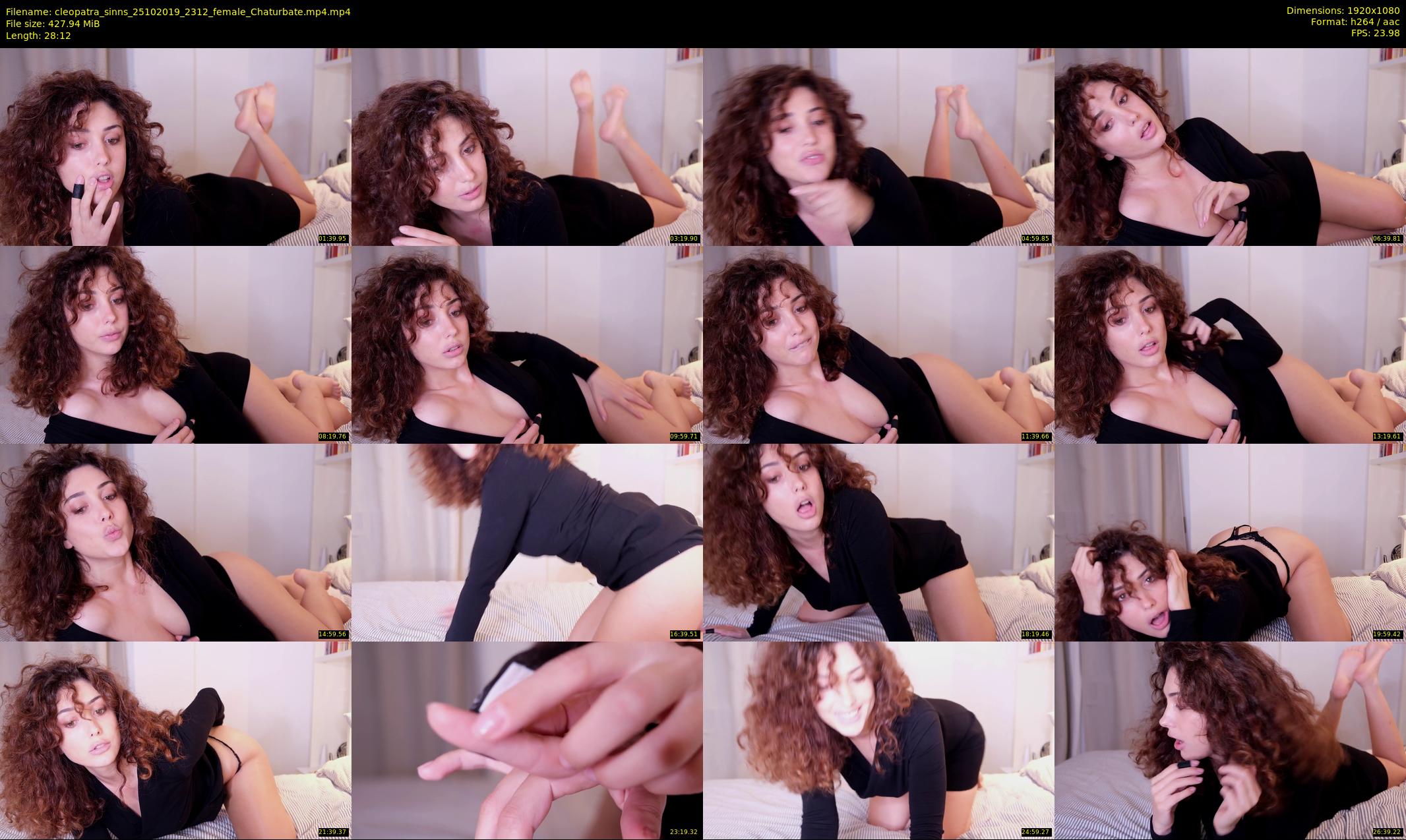 cleopatra_sinns — 29 minute Chaturbate female cam show recording, 1080p, Oct 25, 2019
