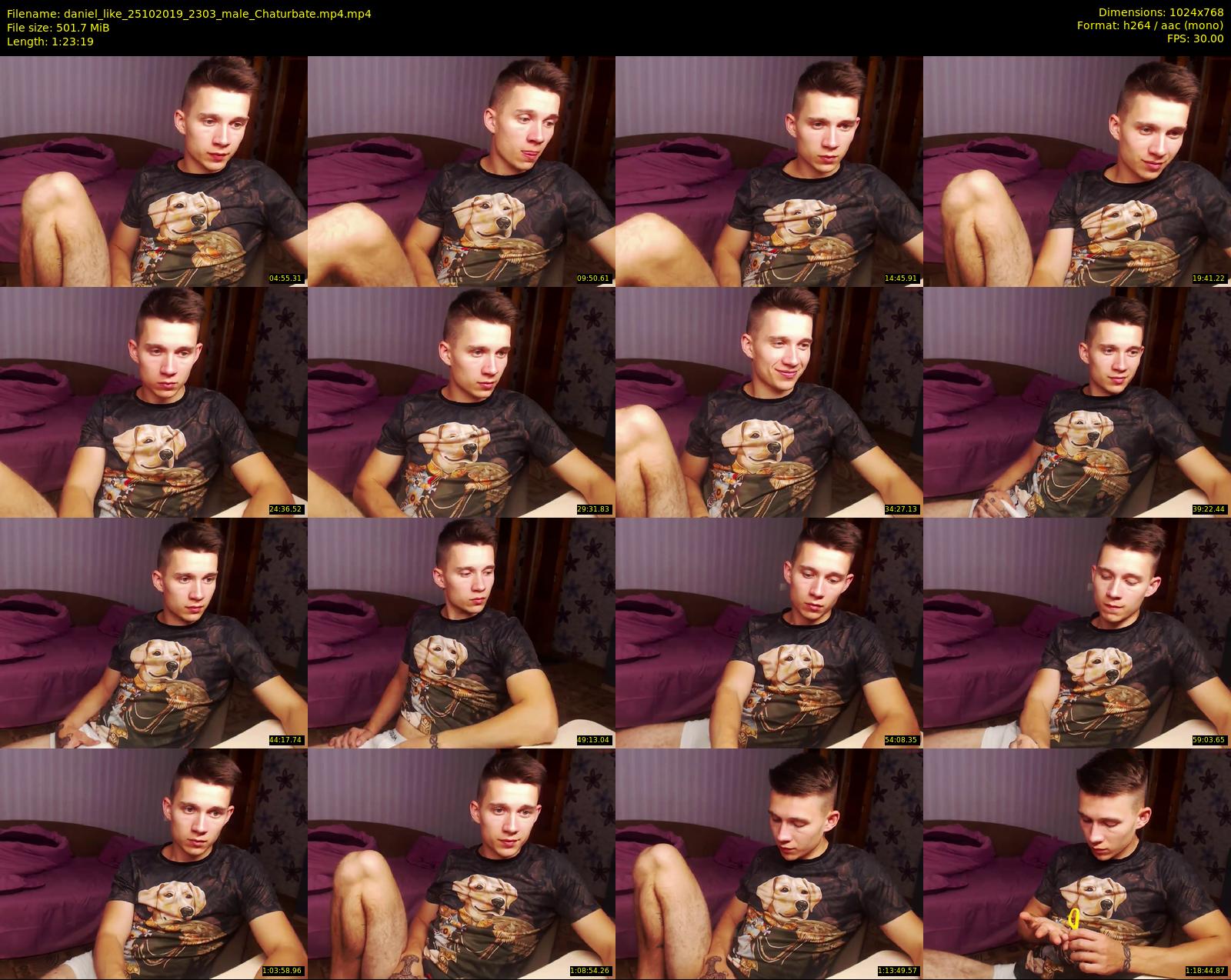 daniel_like — 84 minute Chaturbate male cam show recording, 720p, Oct 25, 2019