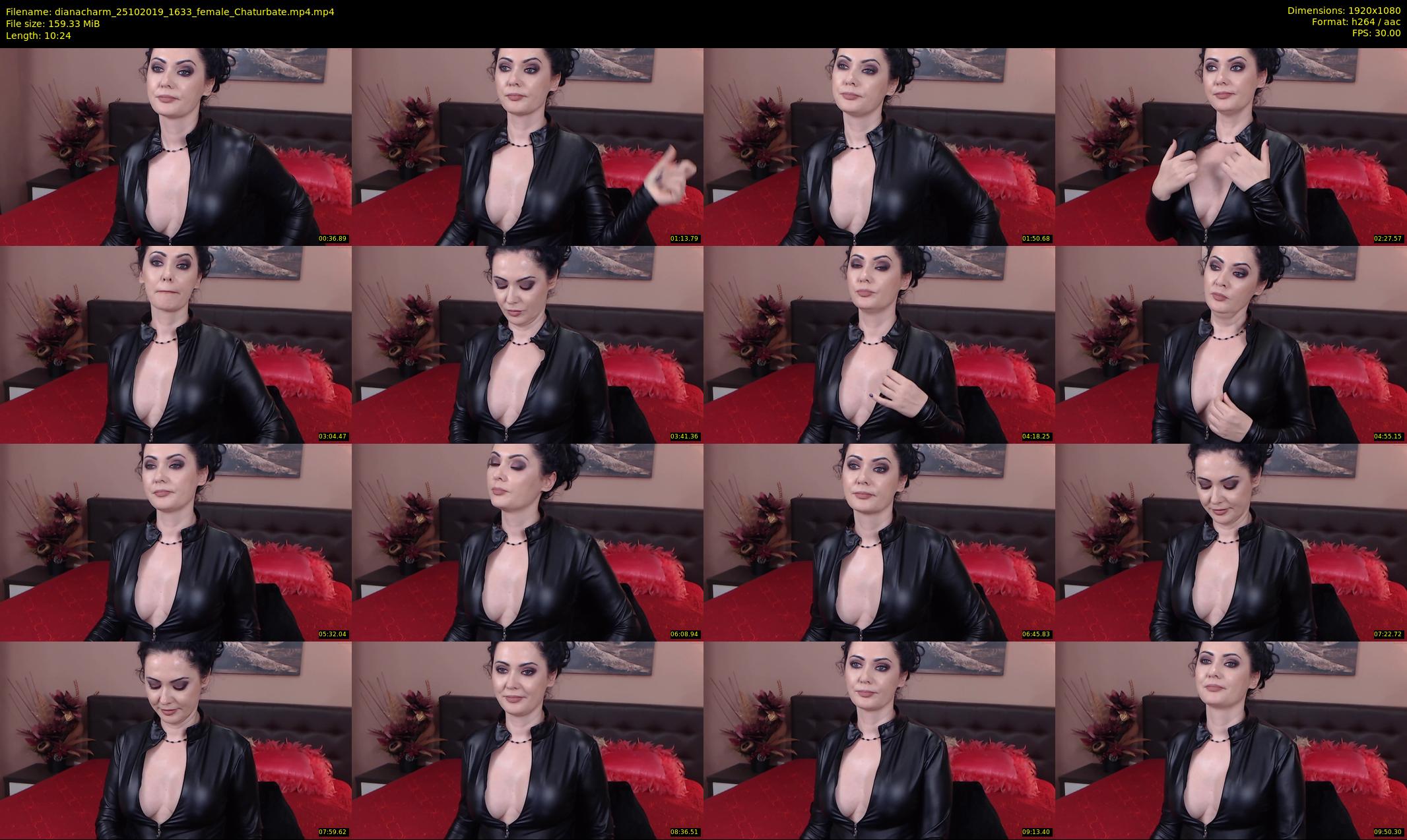 dianacharm — 11 minute Chaturbate female cam show recording, 1080p, Oct 25, 2019