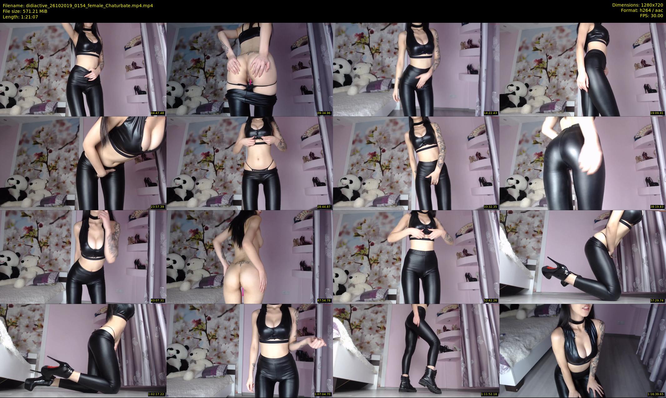 didiactive — 82 minute Chaturbate female cam show recording, 720p, Oct 26, 2019