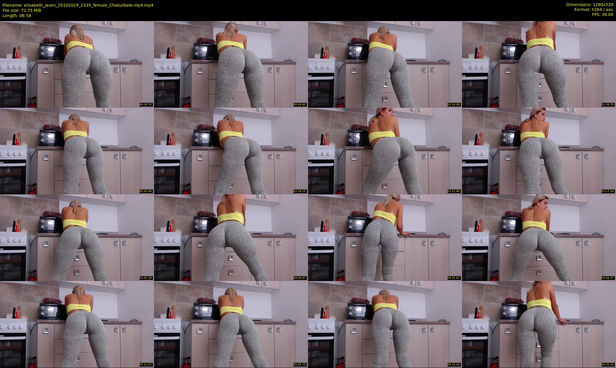 elisabeth_jason — 7 minute Chaturbate couple cam show recording, 720p, Oct 25, 2019