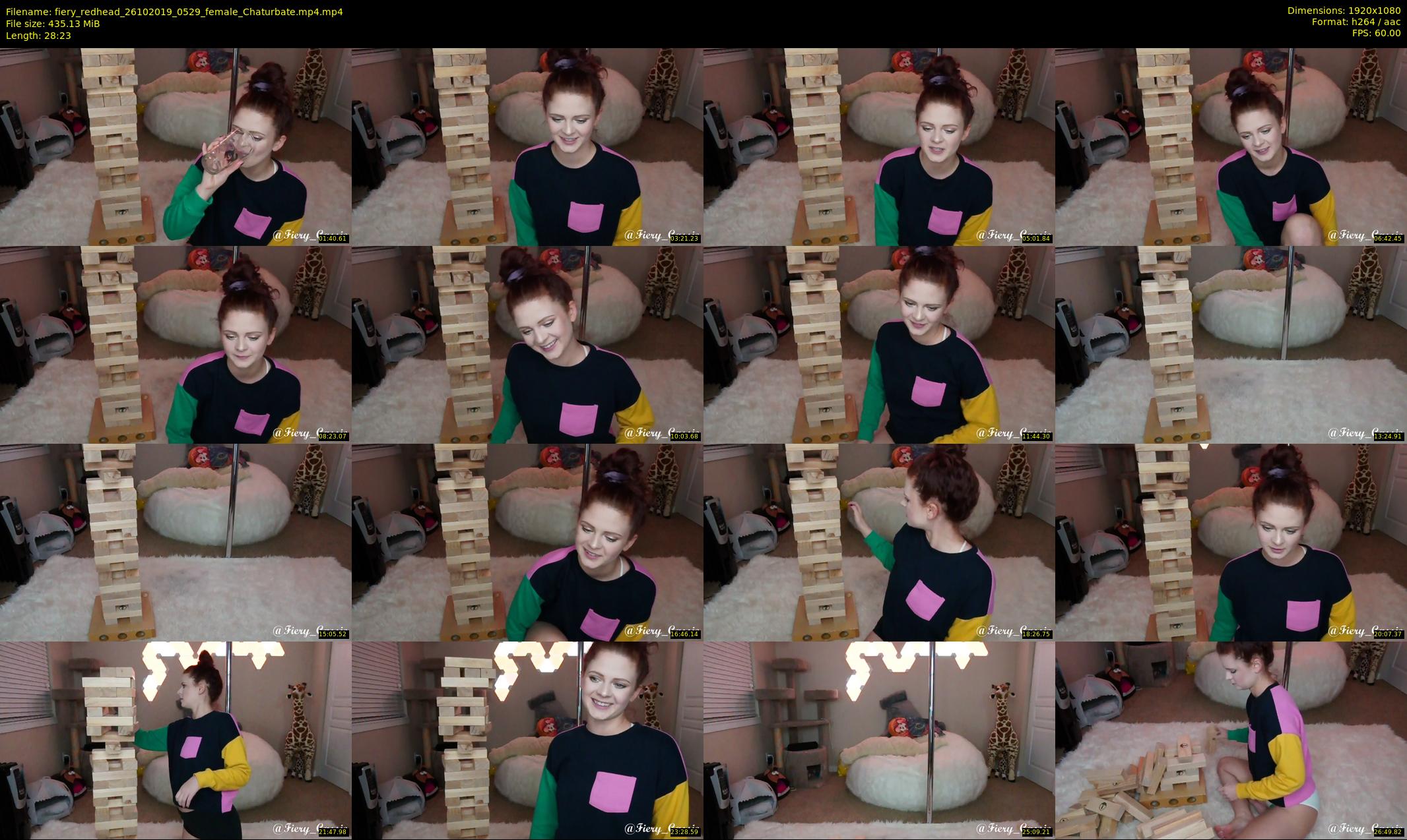 fiery_redhead — 29 minute Chaturbate female cam show recording, 1080p, Oct 26, 2019