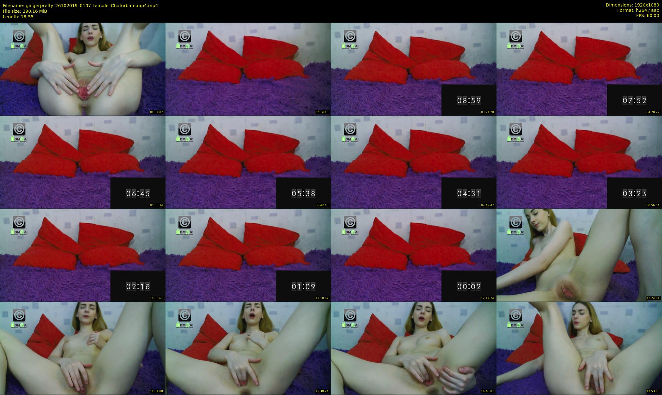 gingerpretty — 19 minute Chaturbate female cam show recording, 1080p, Oct 26, 2019