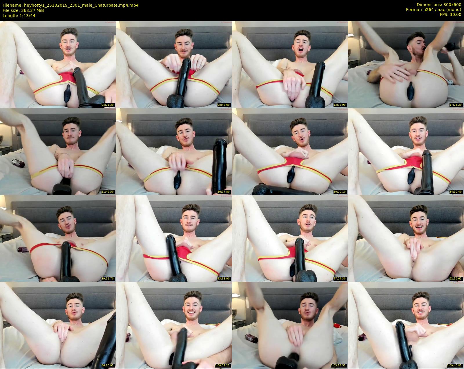 heyhotty1 — 74 minute Chaturbate male cam show recording, 480p, Oct 25, 2019