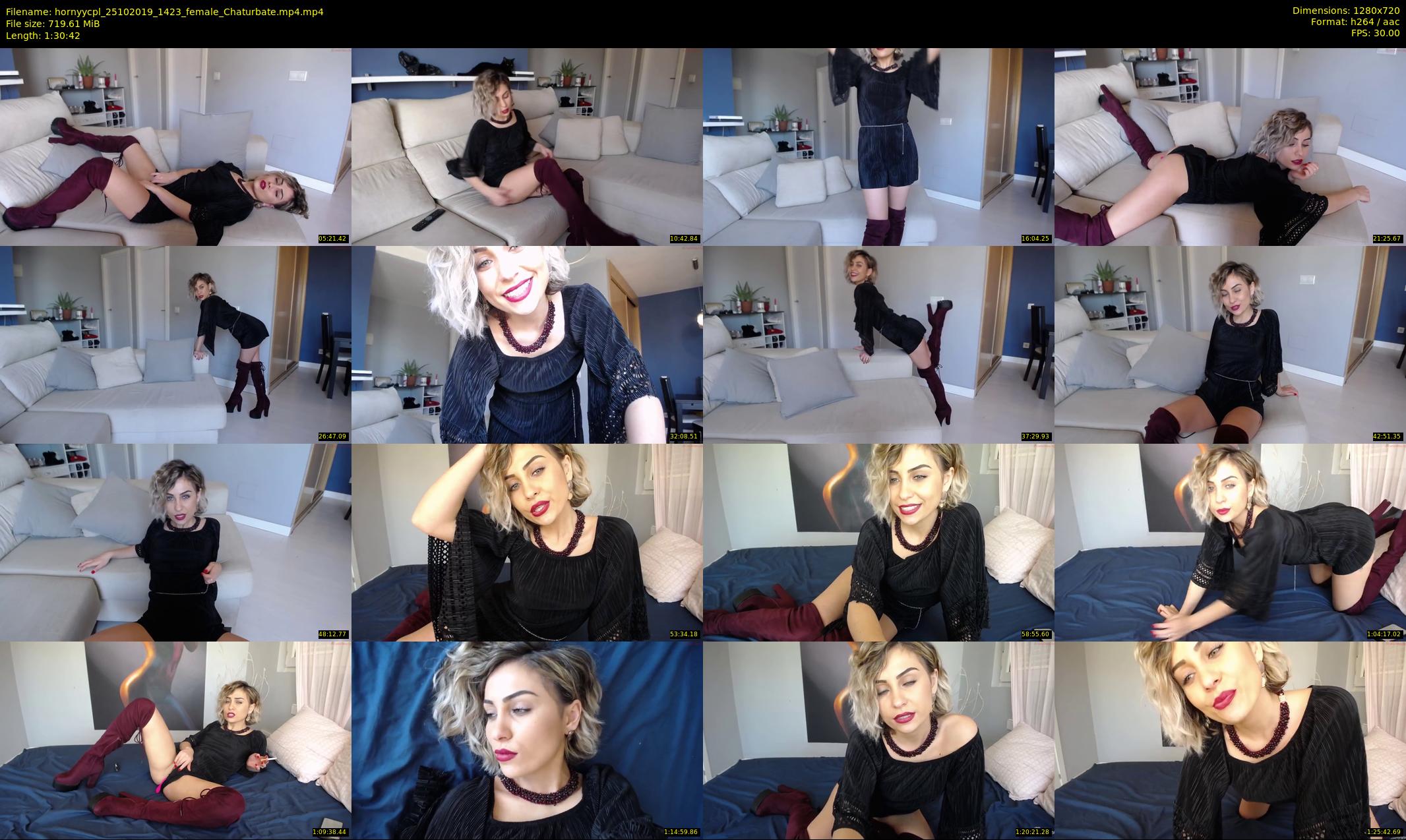 hornyycpl — 91 minute Chaturbate couple cam show recording, 720p, Oct 25, 2019