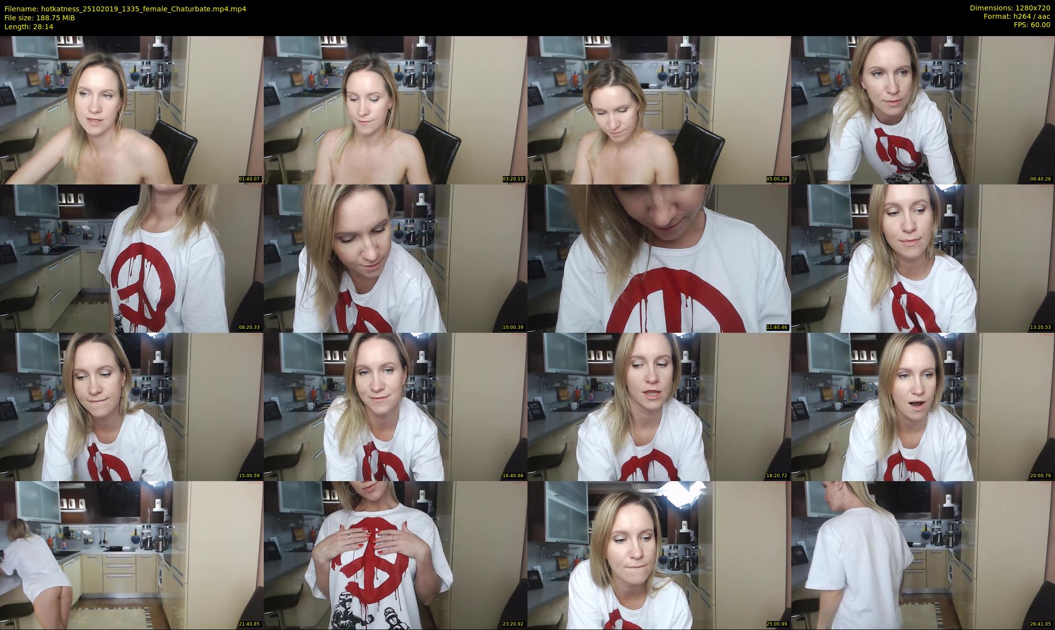 hotkatness — 29 minute Chaturbate female cam show recording, 720p, Oct 25, 2019