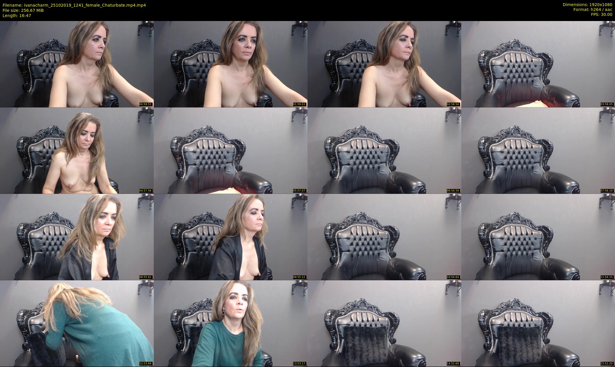 ivanacharm — 17 minute Chaturbate female cam show recording, 1080p, Oct 25, 2019