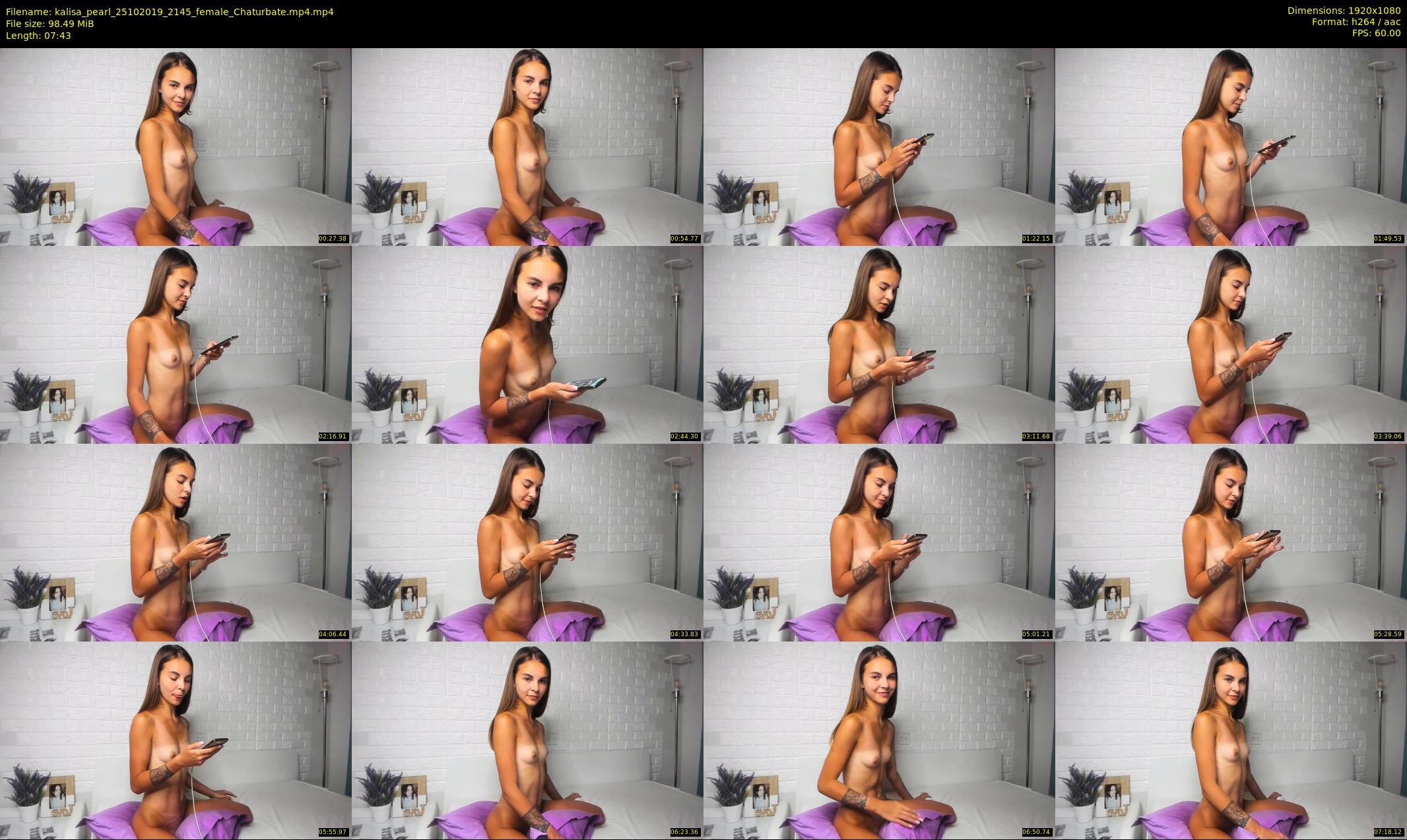 kalisa_pearl — 8 minute Chaturbate female cam show recording, 1080p, Oct 25, 2019