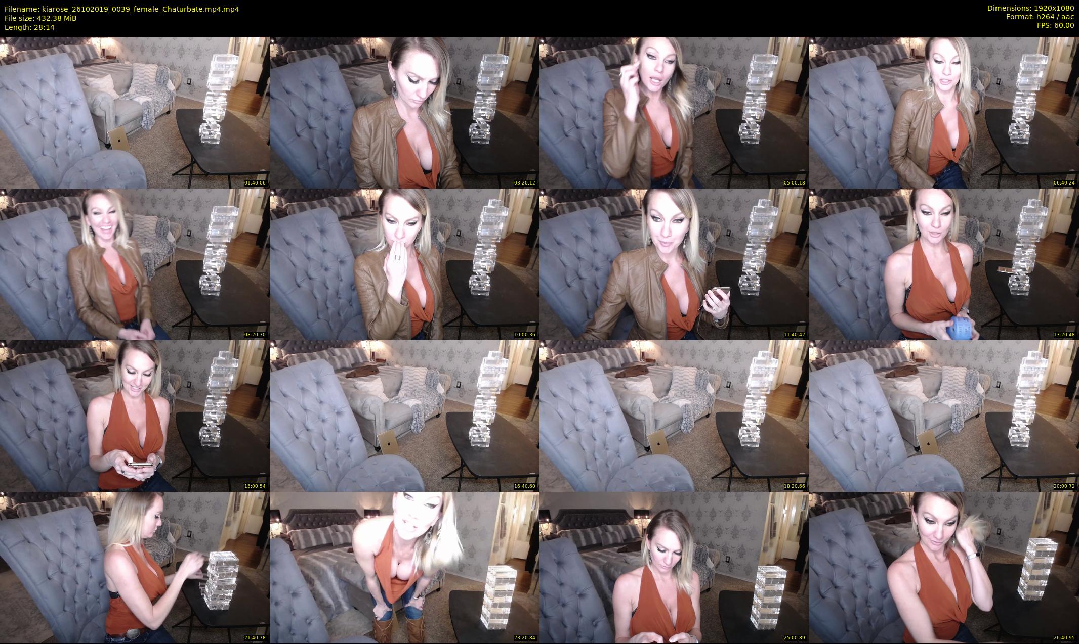 kiarose — 29 minute Chaturbate female cam show recording, 1080p, Oct 26, 2019