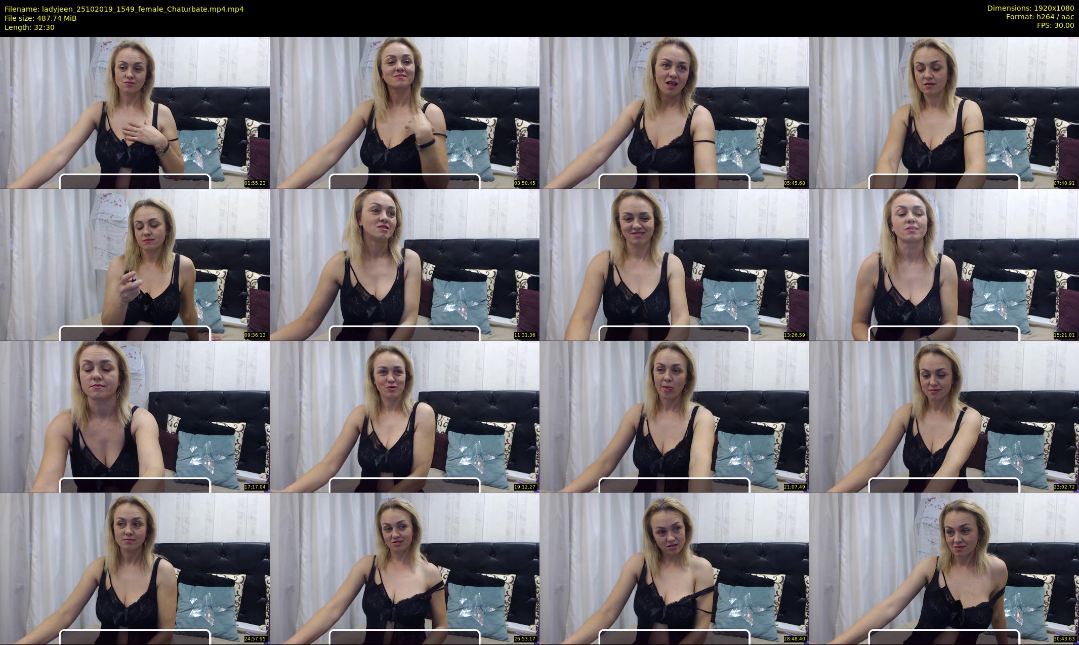 ladyjeen — 33 minute Chaturbate female cam show recording, 1080p, Oct 25, 2019