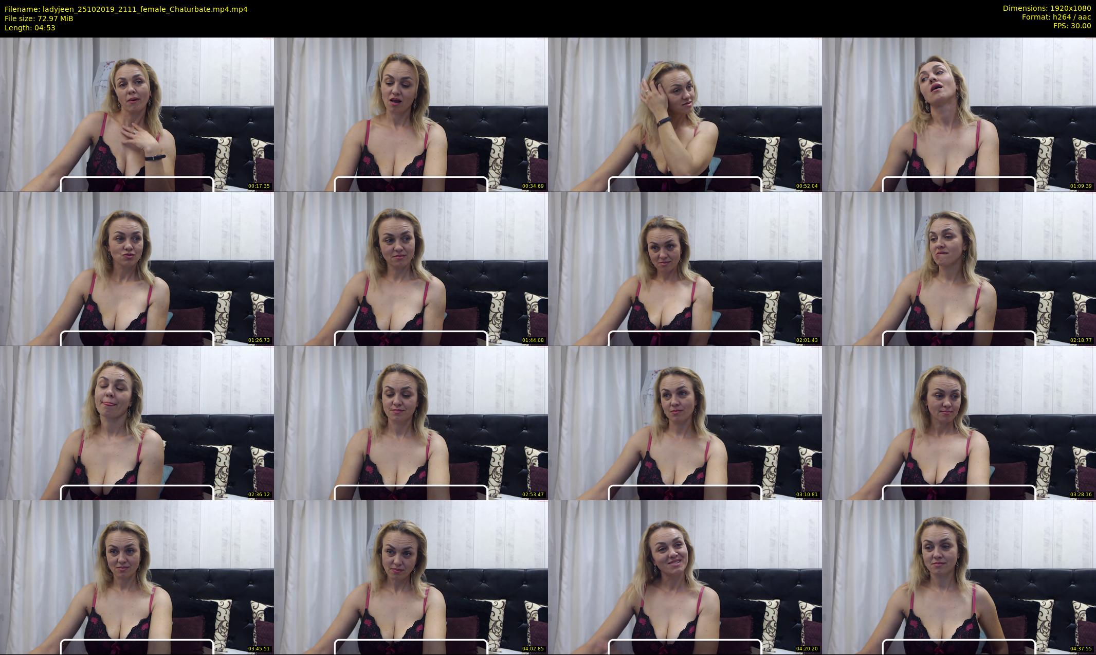ladyjeen — 5 minute Chaturbate female cam show recording, 1080p, Oct 25, 2019