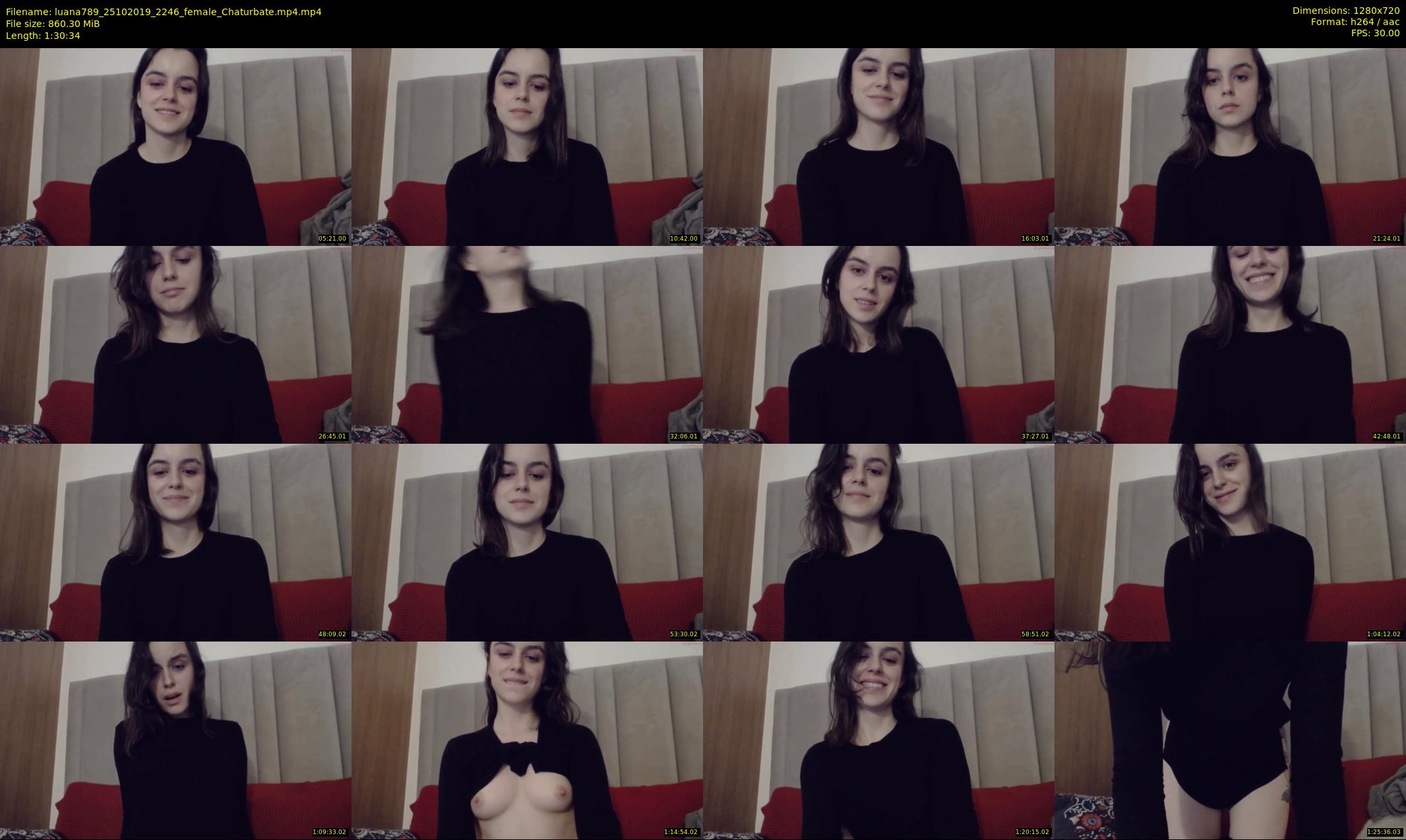 luana789 — 91 minute Chaturbate female cam show recording, 720p, Oct 25, 2019