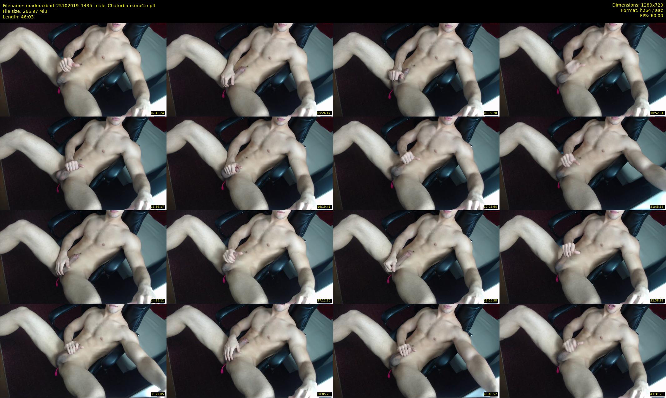 madmaxbad — 47 minute Chaturbate male cam show recording, 720p, Oct 25, 2019