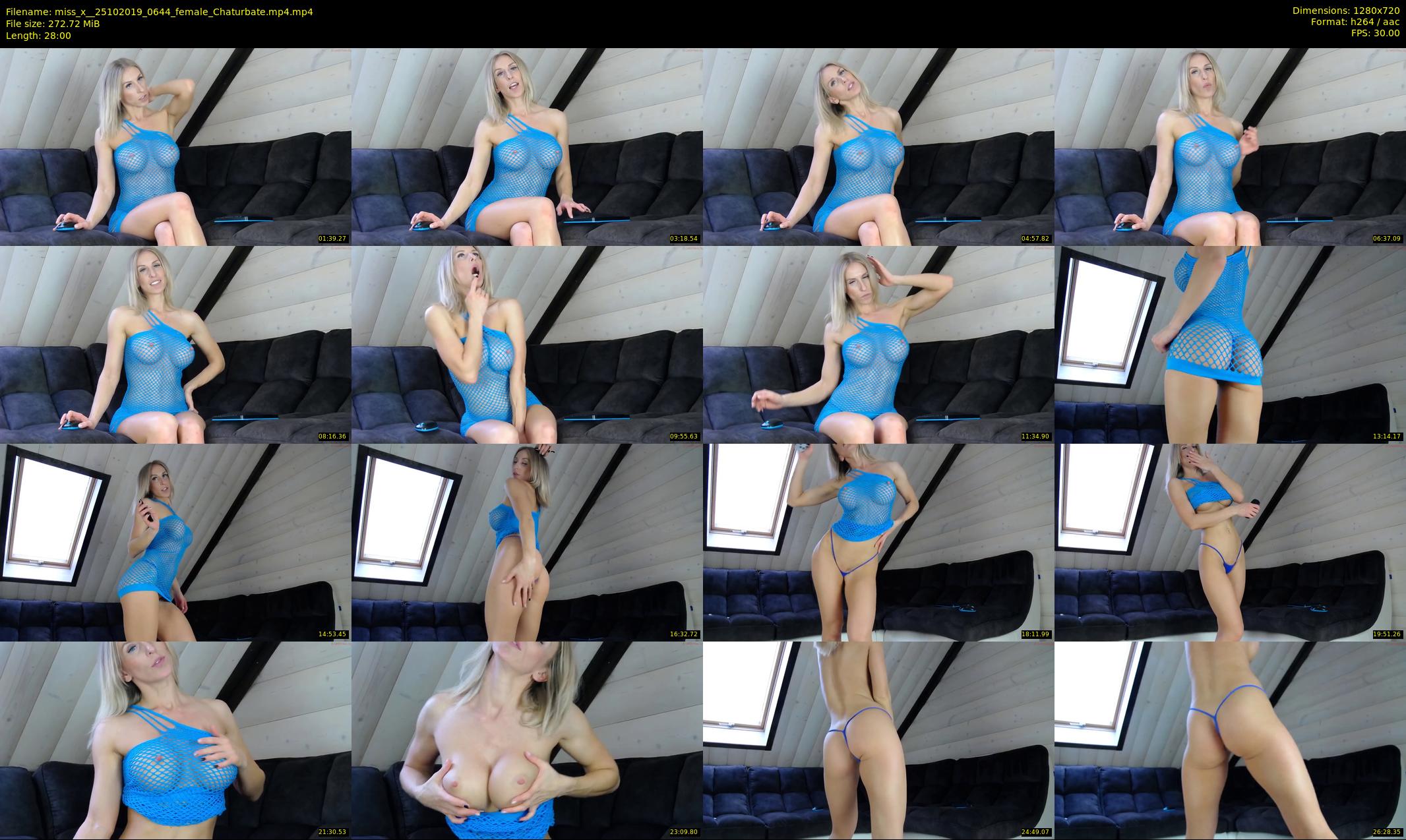 miss_x_ — 28 minute Chaturbate female cam show recording, 720p, Oct 25, 2019