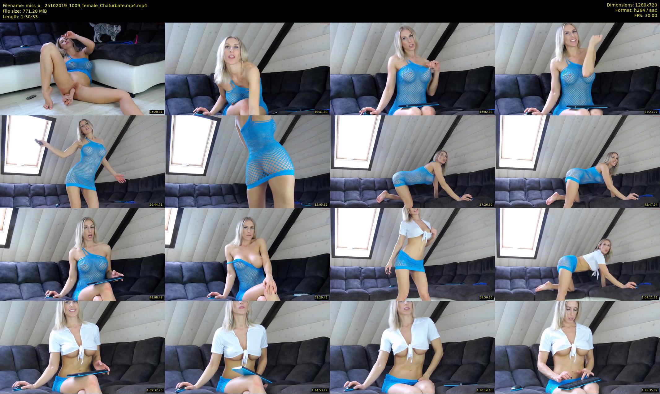 miss_x_ — 91 minute Chaturbate female cam show recording, 720p, Oct 25, 2019