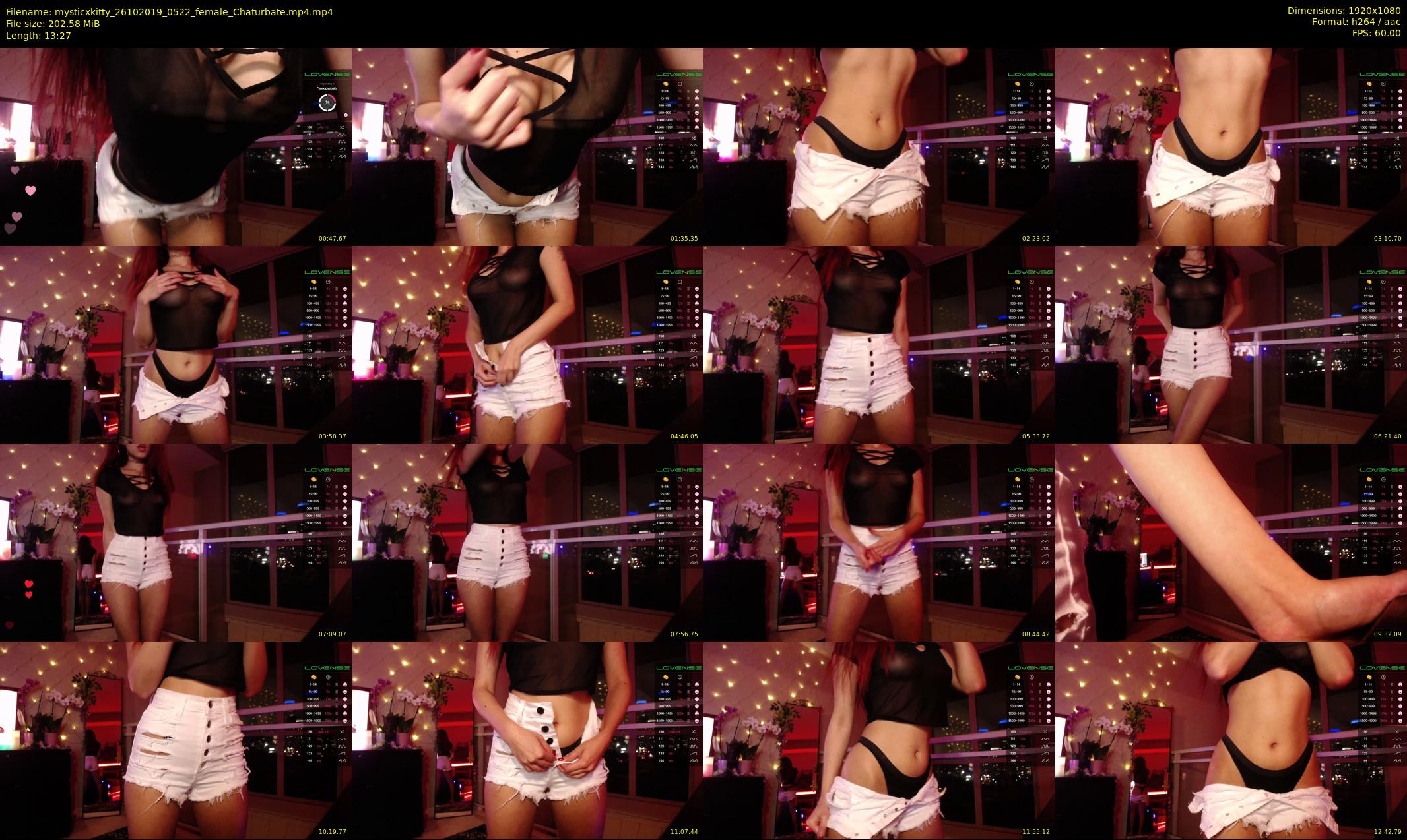mysticxkitty — 14 minute Chaturbate female cam show recording, 1080p, Oct 26, 2019