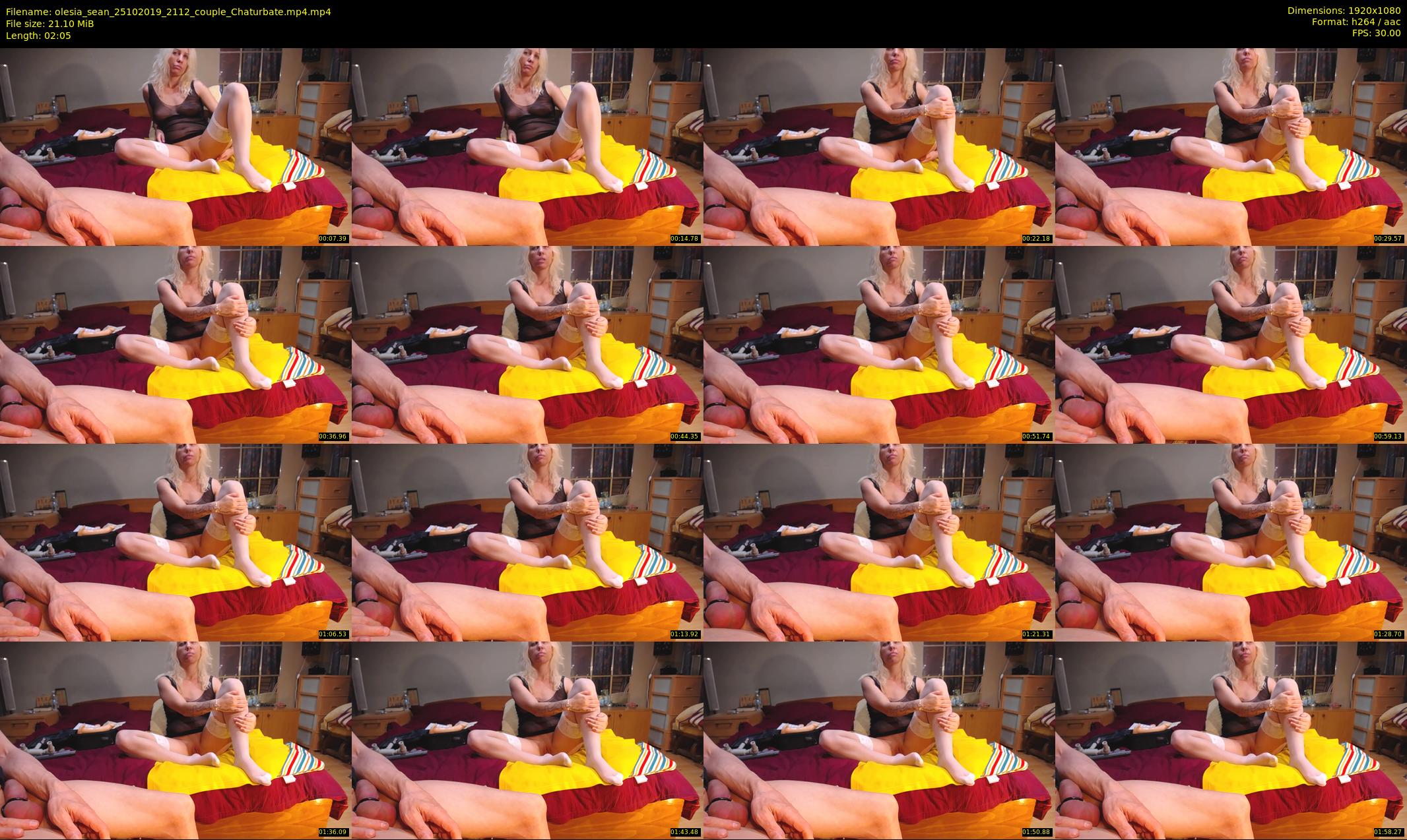 olesia_sean — 3 minute Chaturbate couple cam show recording, 1080p, Oct 25, 2019
