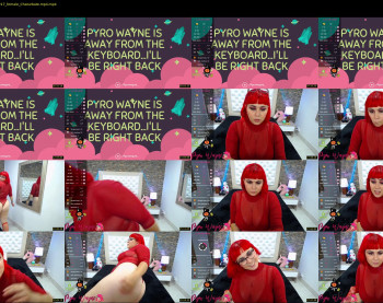 pyrowayne — 43 minute Chaturbate female cam show recording, 720p, Oct 26, 2019