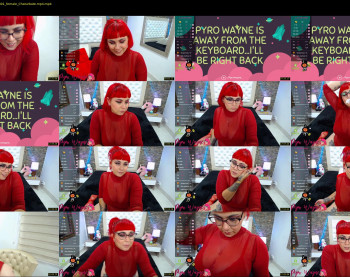 pyrowayne — 43 minute Chaturbate female cam show recording, 720p, Oct 26, 2019
