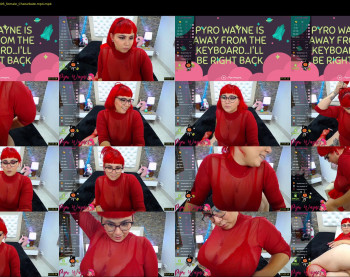 pyrowayne — 43 minute Chaturbate female cam show recording, 720p, Oct 26, 2019