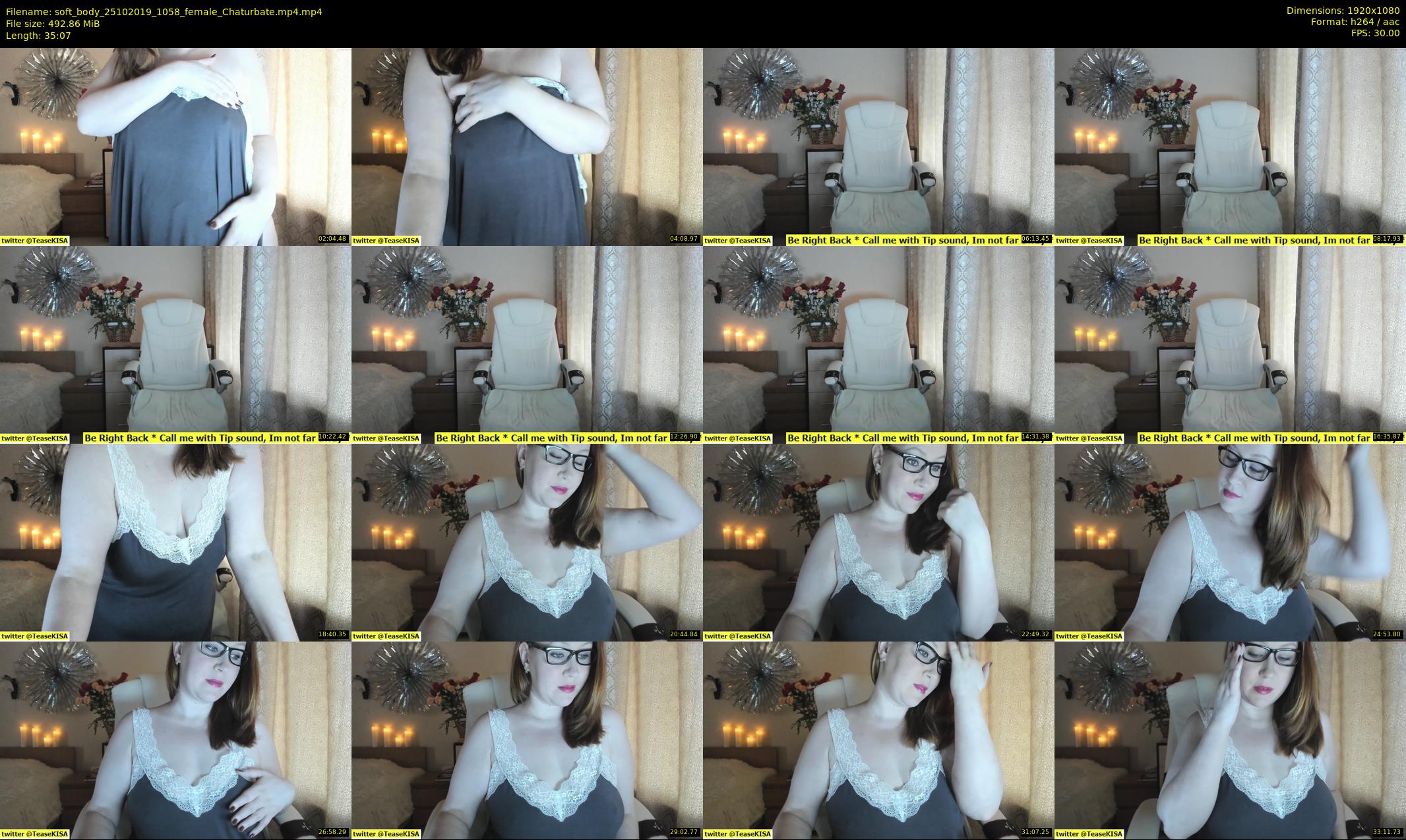 soft_body — 36 minute Chaturbate female cam show recording, 1080p, Oct 25, 2019