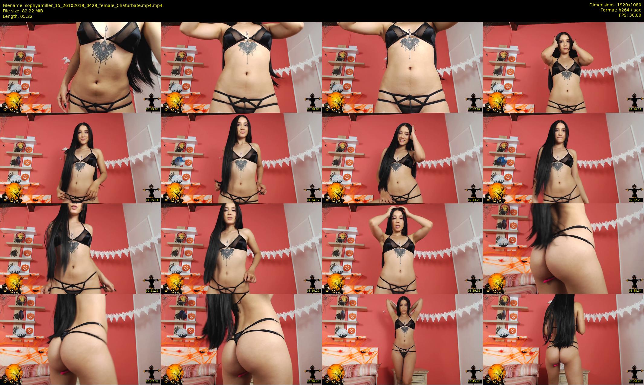 sophyamiller_15 — 6 minute Chaturbate female cam show recording, 1080p, Oct 26, 2019