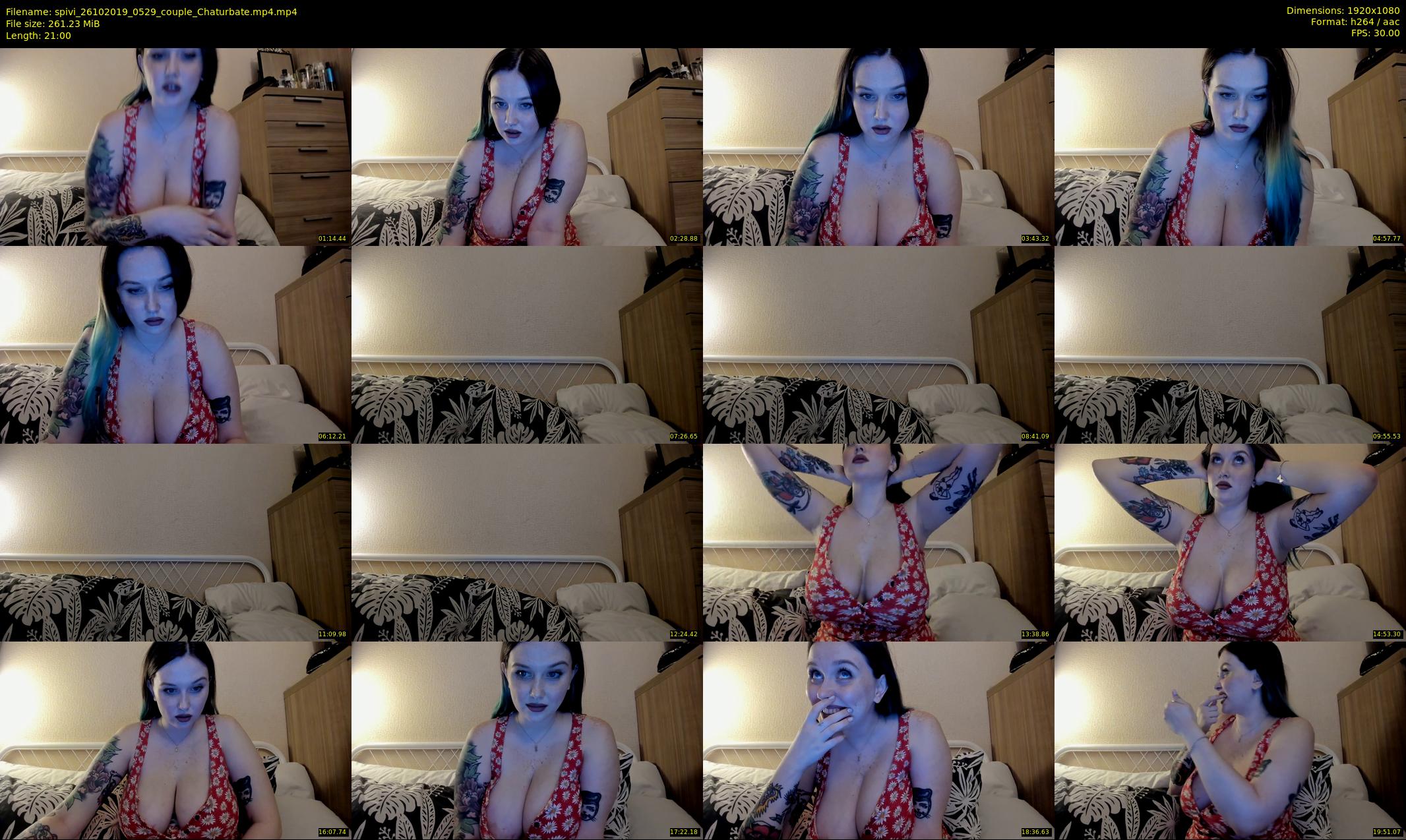 spivi — 21 minute Chaturbate female cam show recording, 1080p, Oct 26, 2019